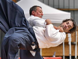 Aïkido BZH art martial en Bretagne avec Philippe JAQUET sotodeshi de sensei Peyrache