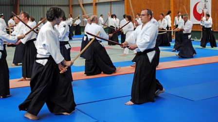 Stage d'été aïkido traditionnel Bretagne 22 avec shihan Peyrache